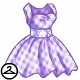 Thumbnail for Purple Pastel Gingham Dress