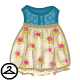 What an adorable dress! This NC item was awarded for participating in the Backpack Packing Centre. This item is only wearable by Neopets painted Baby. If your Neopet is not painted Baby, it will not be able to wear this NC item.