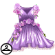 Thumbnail for Dyeworks Purple: Vintage Mauve Valentine Gown