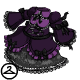 This dress caters to the Neopets of Neopia that like dark clothing that is still pretty.