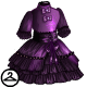 Thumbnail for Dyeworks Purple: Ruby Carolling Dress