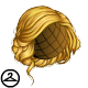 Thumbnail for Dyeworks Yellow: Curled Updo Wig