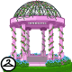 This gazebo is ever ready for a party. This was an NC prize for visiting the Homes of the Altador Cup Heroes during Altador Cup XII.