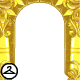The construction of this extravagant archway required over 2 tons of gold ore to be smelted down and reformed into the intricate style arch you see today.
