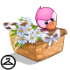 Thumbnail for Pink Mallard in a Picnic Basket Foreground