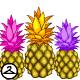 Coloured Pineapple Foreground