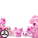 No such thing as too much pink or too many plushies!