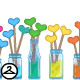 Thumbnail for Rainbow Hearts Vase Foreground