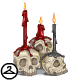 Thumbnail for Skulls and Candles Decor Foreground