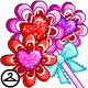 Thumbnail for Shimmering Candy Flowers Foreground