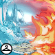 Thumbnail for Fire and Ice Background