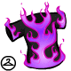 Thumbnail for Hot Hot Purple Flame Shirt