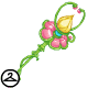Wonder if this flower staff can make anything grow?