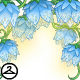 Thumbnail for Dyeworks Blue: Flowering Vine String Lights
