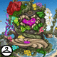 Floral Throne Background