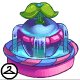 Pink and Blue Fountain Trinket