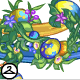 This spring-inspired blue and yellow Negg garland is so festive! This was a prize for completing an NC Mall Quest during the Y13 Festival of Neggs.