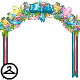 This colourful garland is filled with neggs and Weewoos.