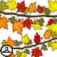 These colourful leaves are sure to brighten a Neopets outlook.
