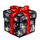 Chalk Snowflake Gift Box