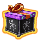 Spooky Skeleton Gift Box - r500