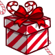 Candy Striped Gift Box
