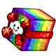 Sparkling Rainbow Gift Box Mystery Capsule