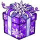 Purple Snowflake Gift Box