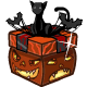 Spooky Jack-O-Lantern Gift Wrap