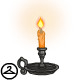 This candle will light your way through the darkness. This NC item was obtained through Dyeworks.