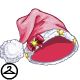Thumbnail for Dyeworks Pink: Oversized Baby Santa Hat