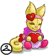 Look! Its your very own Usuki doll! This item is only wearable by Neopets painted Baby. If your Neopet is not painted Baby, it will not be able to wear this NC item.