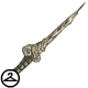 Carved Bone Sword