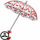 Thumbnail for Raining Hearts Umbrella