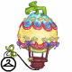 This delightful balloon will follow you as you search for neggs. This NC Mall item was awarded for cultivating a negg with the Y16 Bloomin Neggs Planting Kit #3 - Wavy.