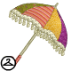 Plush Patchwork Umbrella
