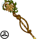 Summer is never far away when you use this flowery staff to trudge through the snow. This NC item was obtained through Dyeworks.