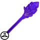 This staff was crafted from a rare purple crystal. This NC item was awarded through Patapult.