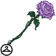 A lavender rose suited for a deadly beauty. This NC item was obtained through Dyeworks.