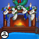 Thumbnail for Dyeworks Blue: Holiday Fireplace Background