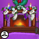 Thumbnail for Dyeworks Purple: Holiday Fireplace Background