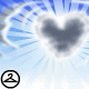 Heart Cloud Background