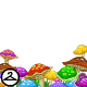 Colourful Mushroom Foreground
