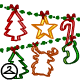 Thumbnail for Holiday Cookie Cutter Garland