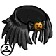 Black Halloween Capelet