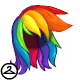 Funky Rainbow Wig