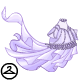 This white winter gown ebbs and flows with the elegance of the sea! This item is only wearable by Neopets painted Maraquan. If your Neopet is not painted Maraquan, it will not be able to wear this NC item. This NC item was obtained through Dyeworks.