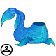 All pets should be able to swim around gracefully in their shimmering mermaid tail.