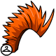 If sporting a mohawk is cool, an orange mohawk is even better!