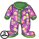 Thumbnail for Flower Footie Pyjamas